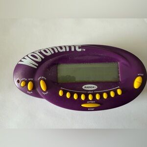 Radica Wordhunt Handheld Electronic Game 2002 | Tested and Working